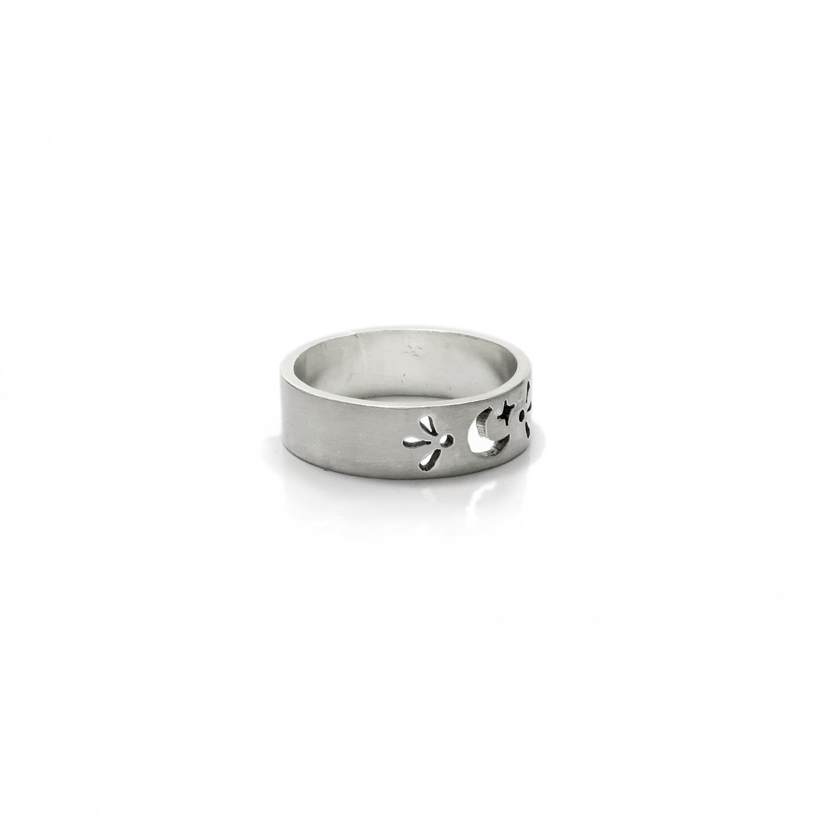 Crescent Cut Out Ring