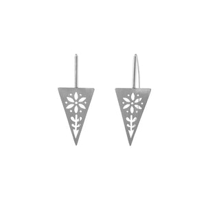 Triangle Garden Earrings