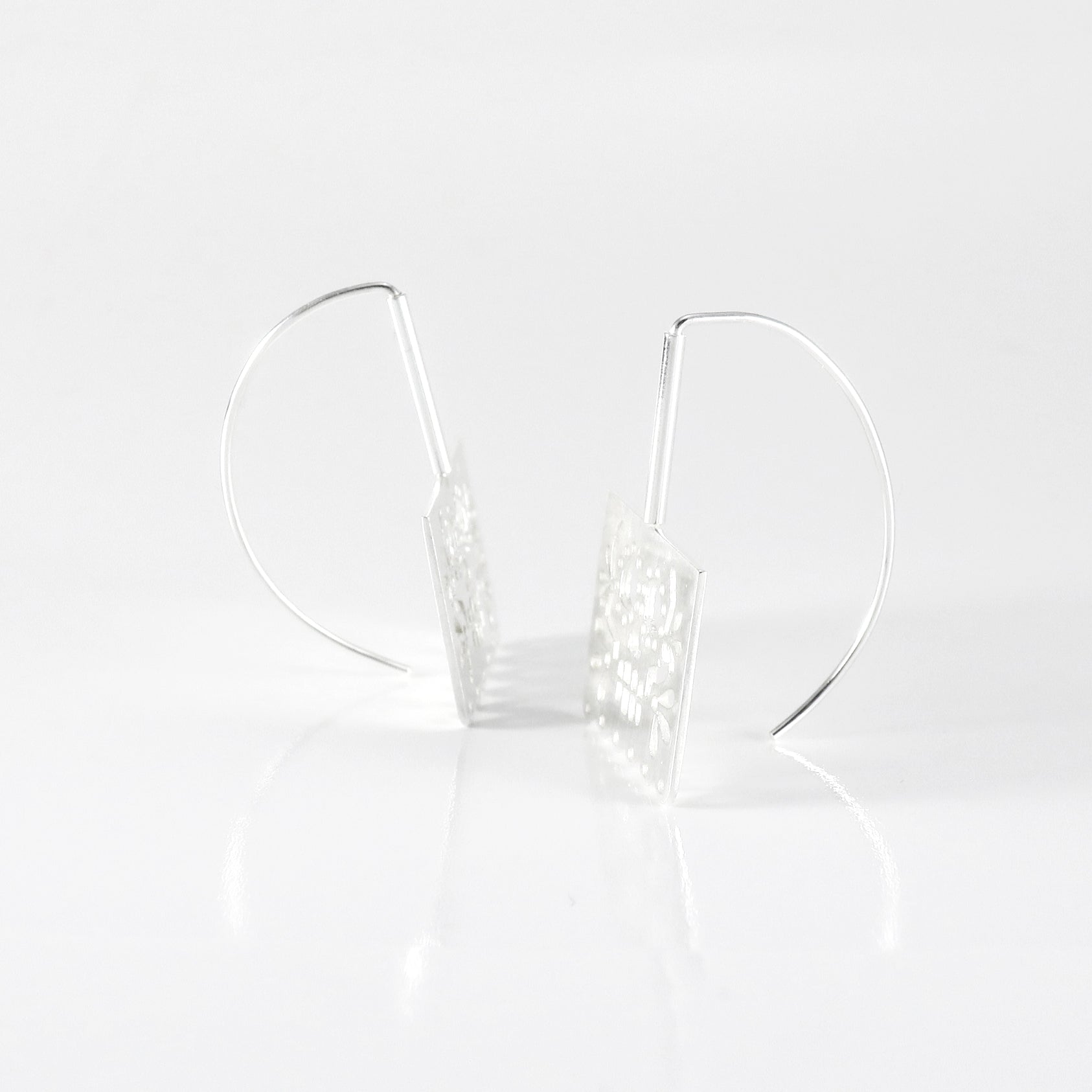 Small Papel Flower Earrings