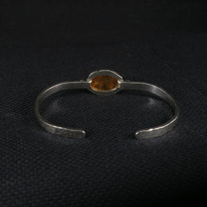 unEarthed cuff with amber