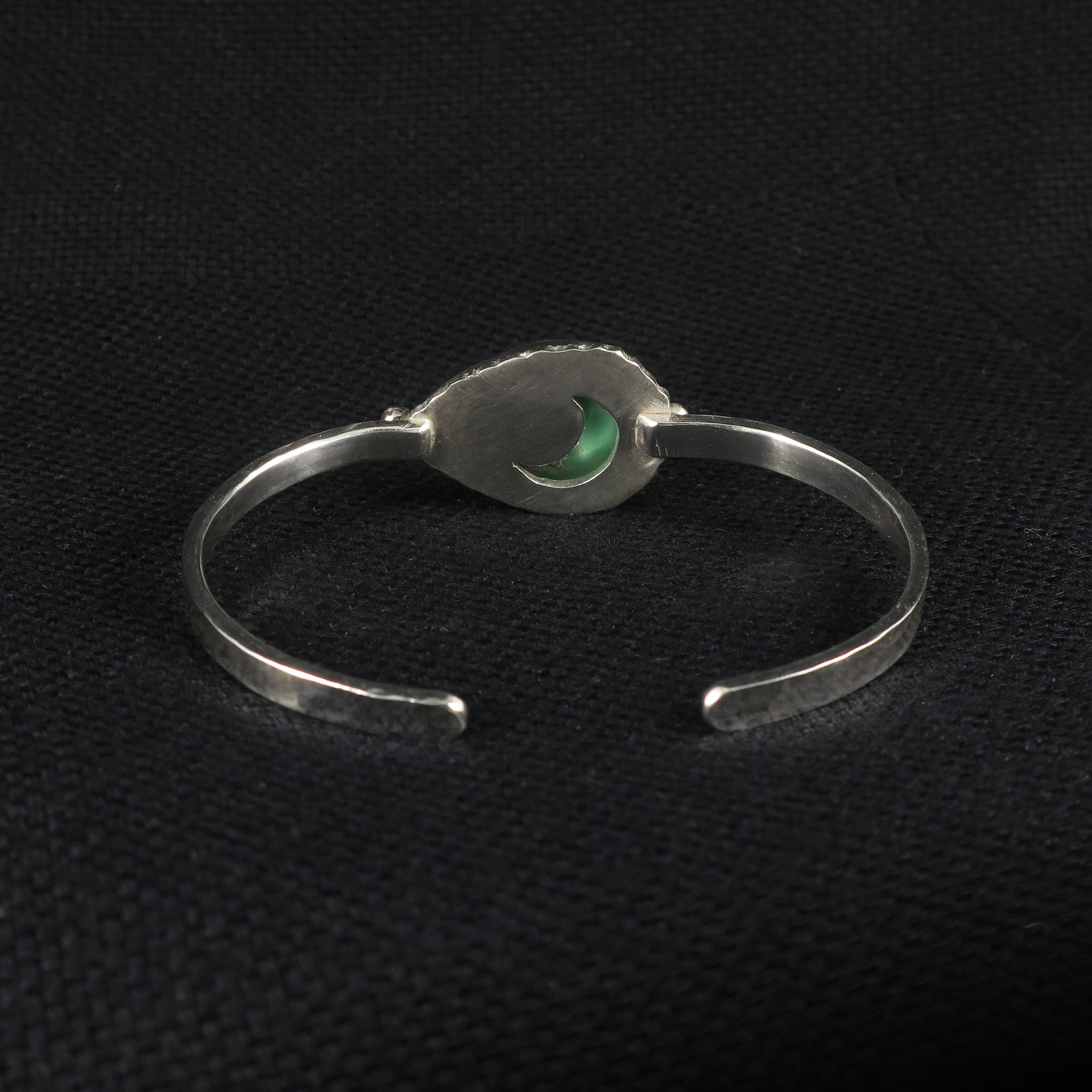 unEarthed cuff with chrysoprase