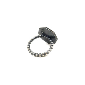 The Cosmos Ring with Opal