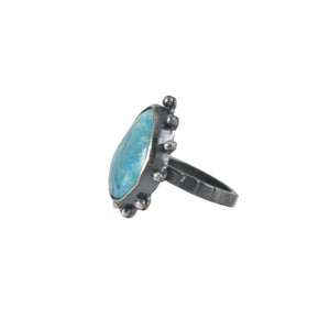 unEarthed ring with turquoise