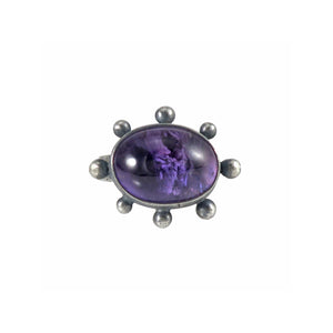 unEarthed ring with amethyst