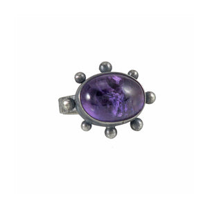 unEarthed ring with amethyst