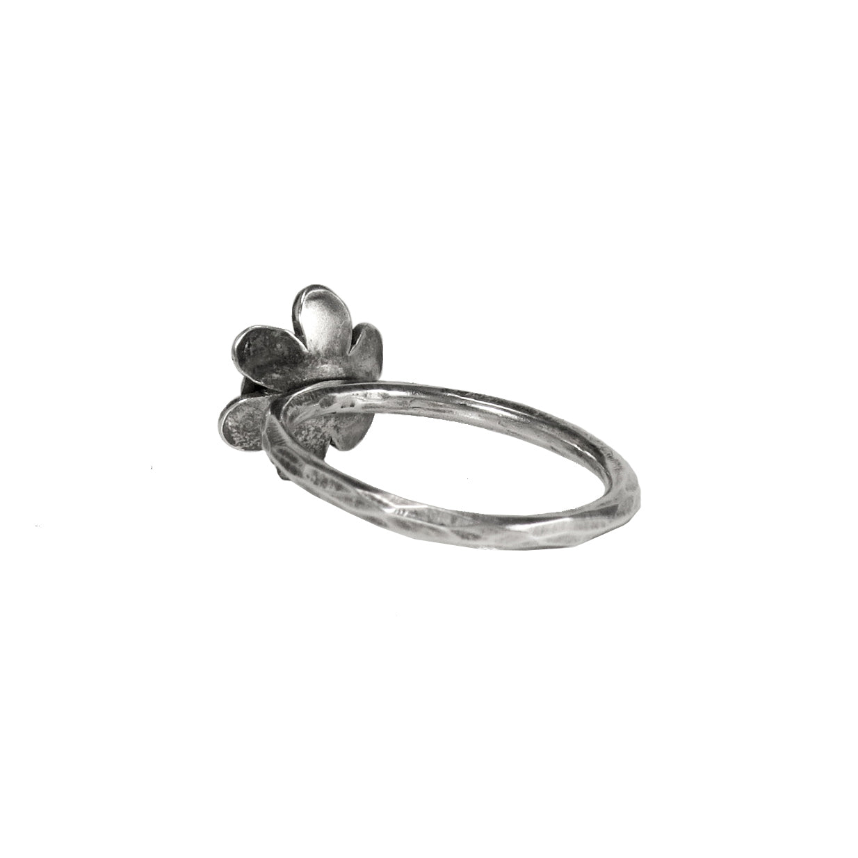 Wildflower Ring Antiqued
